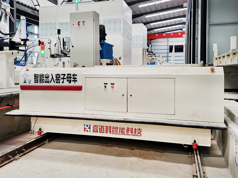 Skladišča Industrial Automatizirani voziček za prenos železnic