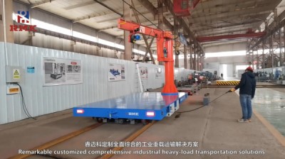 Voziček za prenos železnic