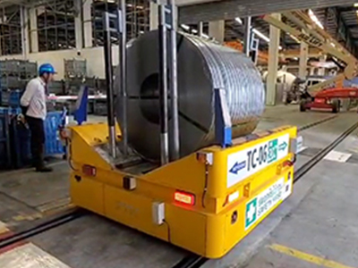 30 ton Railvoring vozila Električni prenos vozička coli transportni avtomobil