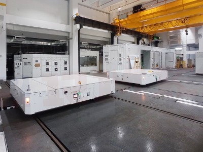 40 ton+40 ton dvojne povezave z avtomatiziranim RGV