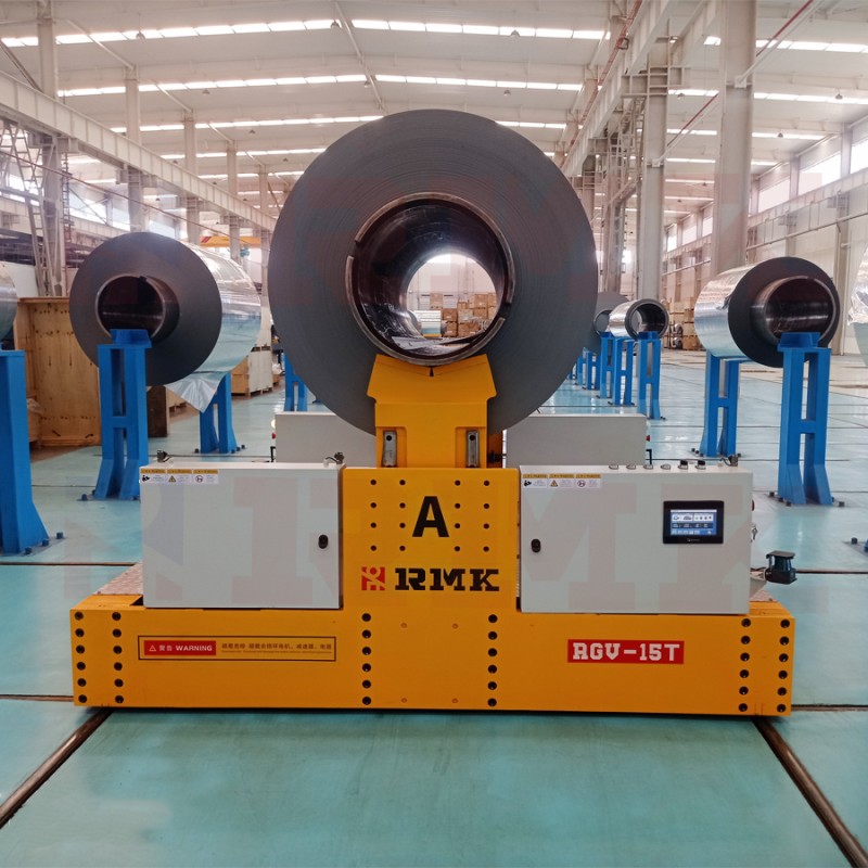 15 ton akumulatorski jekleni boben železniški prenosni voziček