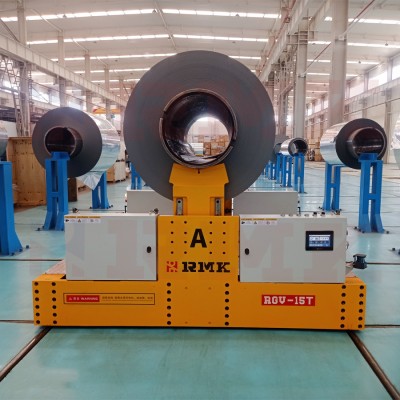 15 ton akumulatorski jekleni boben železniški prenosni voziček