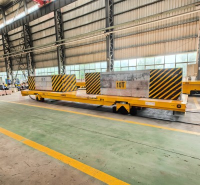 20 Tons Track vrtenje jeklenih cevi prenos voziček